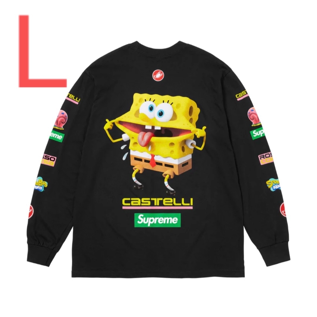 Supreme - Supreme SpongeBob Racing L/S Tee スポンジボブの通販 by