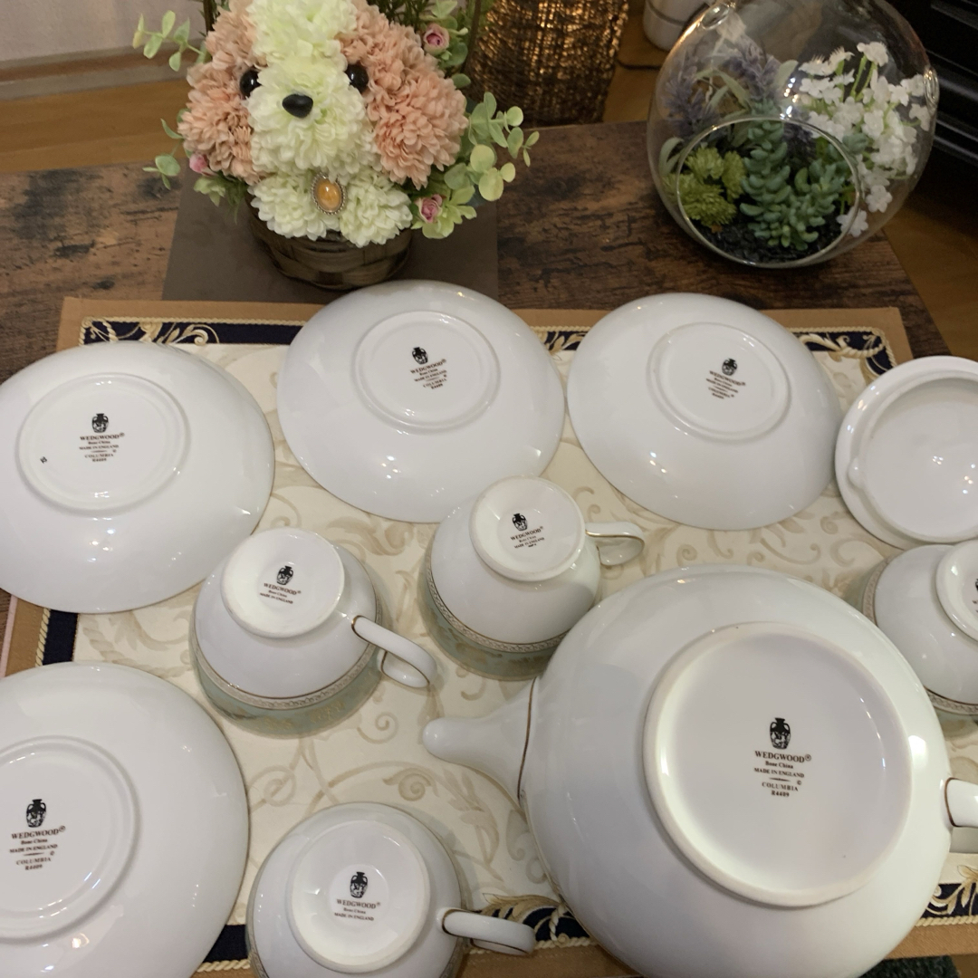 WEDGWOOD - ウェッジウッド コロンビア セージグリーン ティーポット