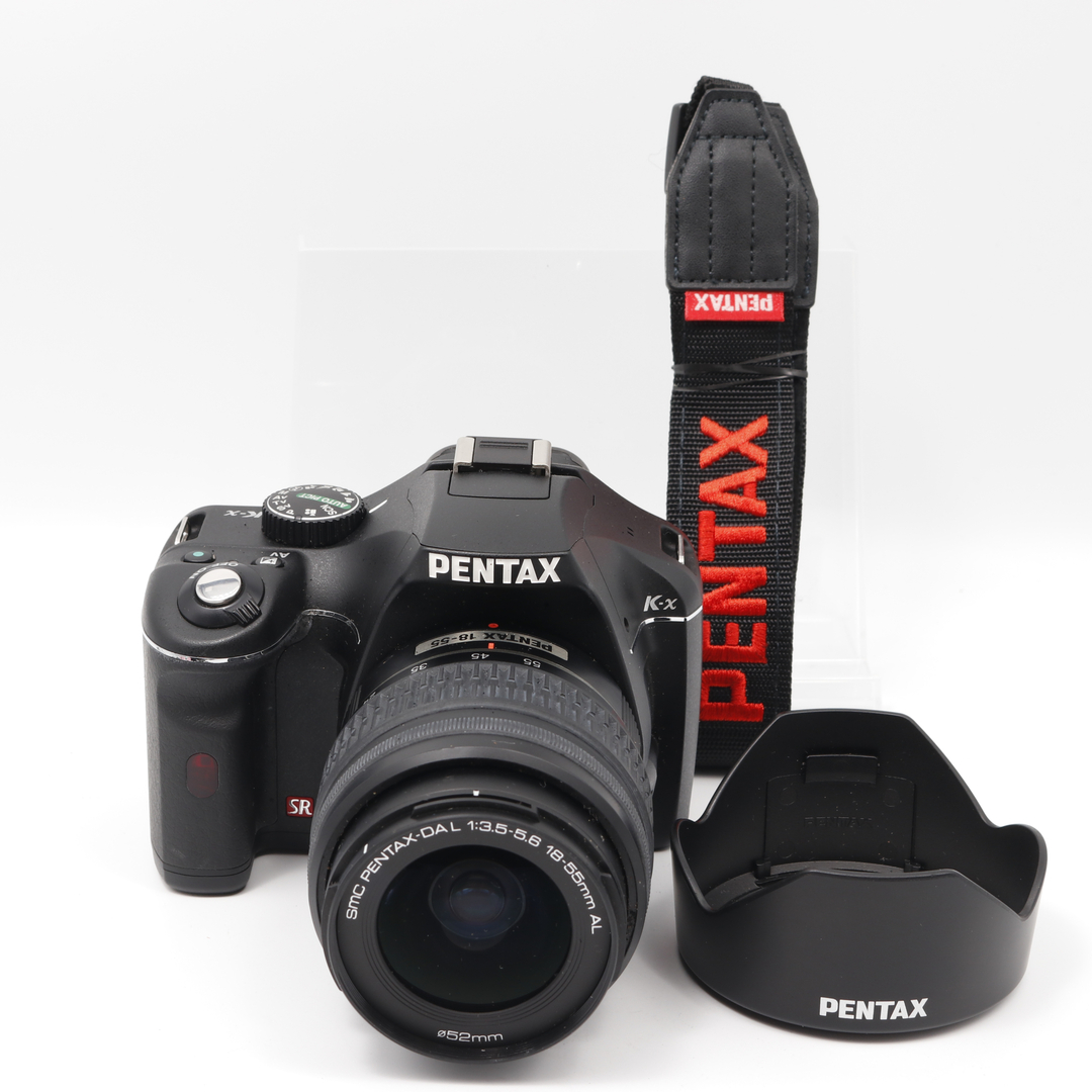PENTAX デジタル一眼レフカメラ K-x レンズキット ブラック PENTAX