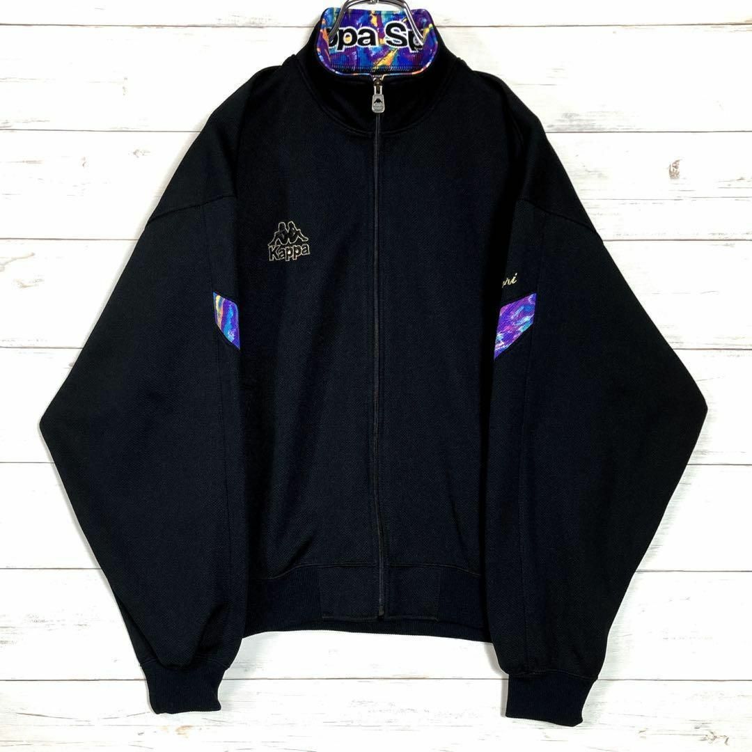 Kappa - 希少モデル☆90sカッパ☆Kappa☆L☆襟裏マーブル柄☆刺繍