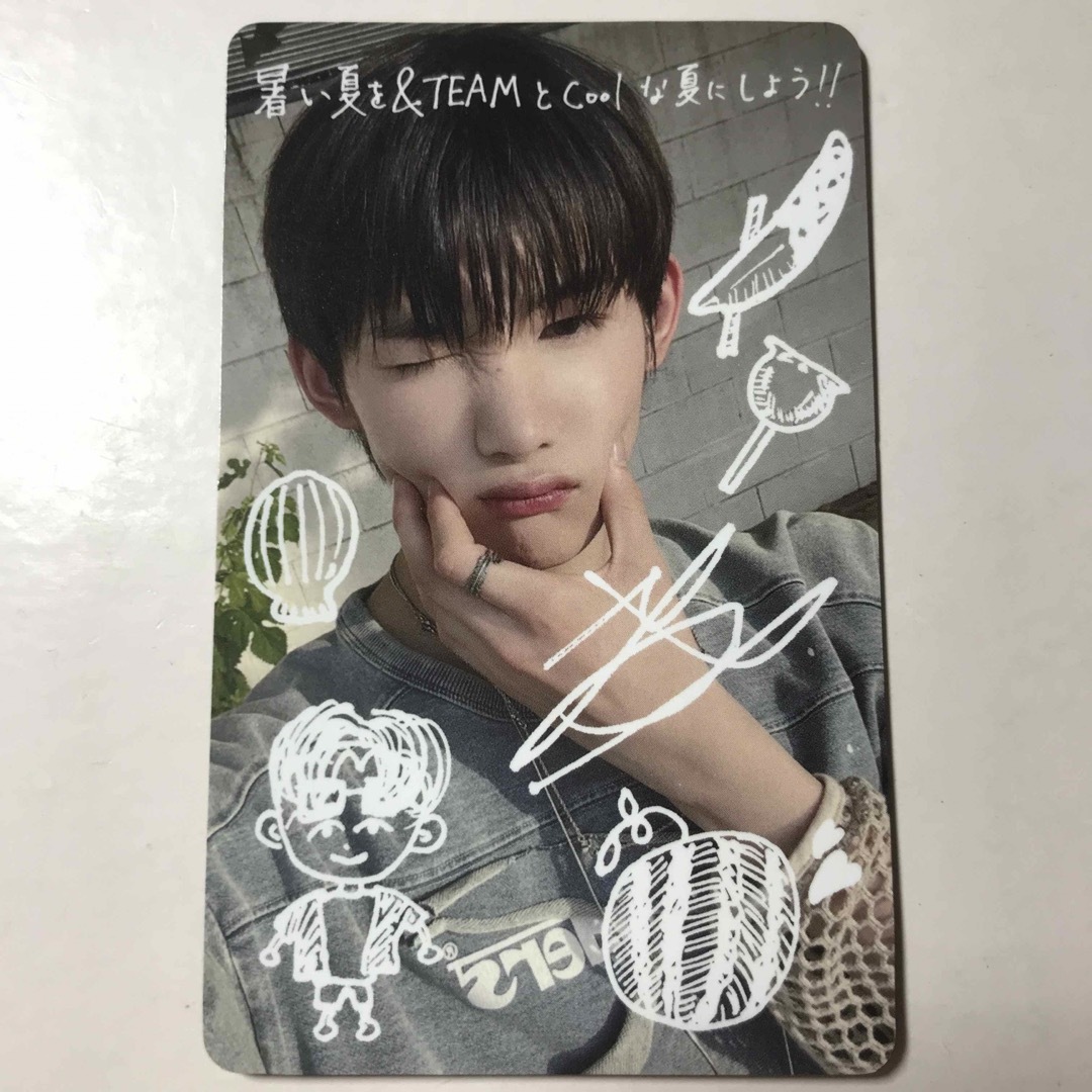 &TEAM ジョウ ジョー Weverse 手書き デコプリントトレカの通販 by