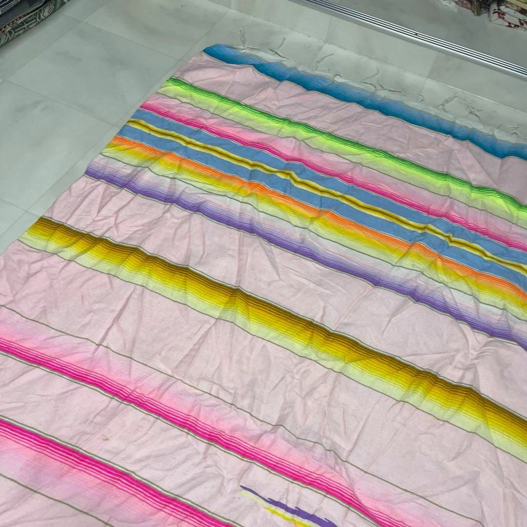 アート マルチカバー ソファーカバー ヴィンテージラグ 233x148