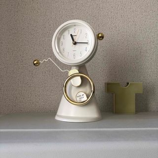 TWINBIRD - TWINBIRD スイングアートクロック 置時計 ポストモダン