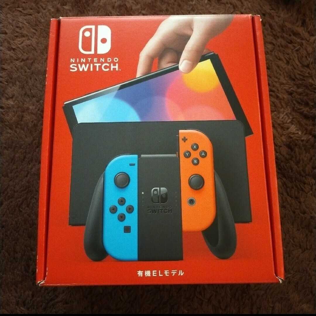 任天堂 - 美品 「Switch本体有機EL JCネオン」ニンテンドースイッチの