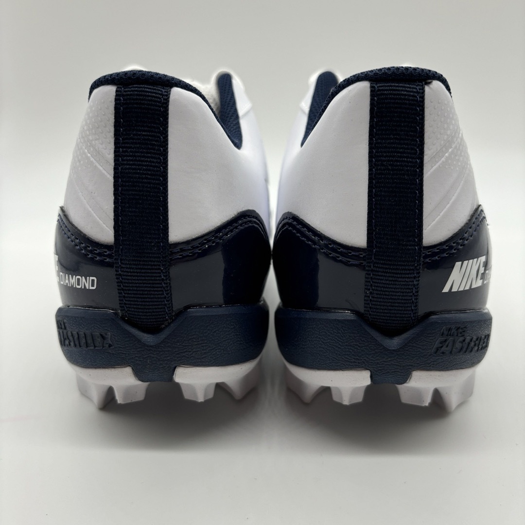 NIKE - NIKE 野球 スパイク ポイント ホワイト ネイビー 26.5㎝ 軽量