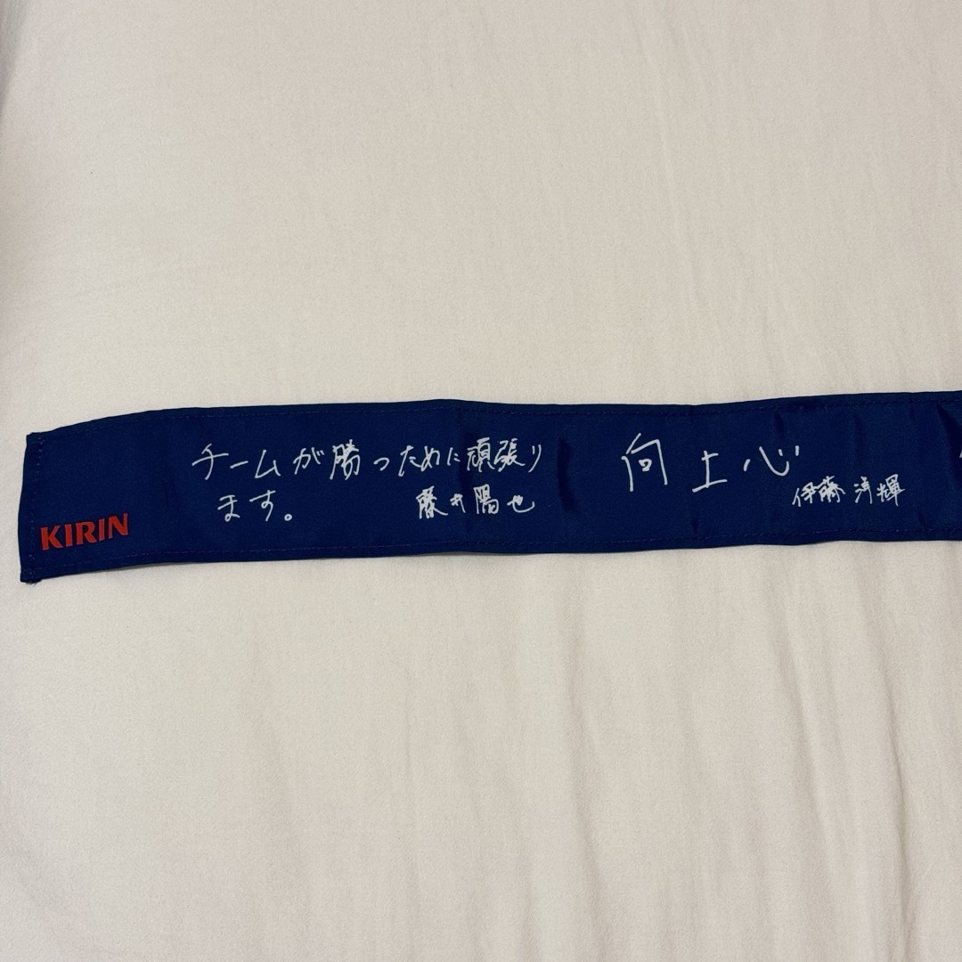 サッカー日本代表 勝利のハチマキ SAMURAI JAPANの通販 by na's shop