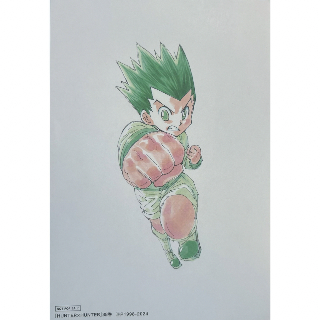 HUNTER×HUNTER 38巻 特典 ハンターハンター イラストカードの通販 by