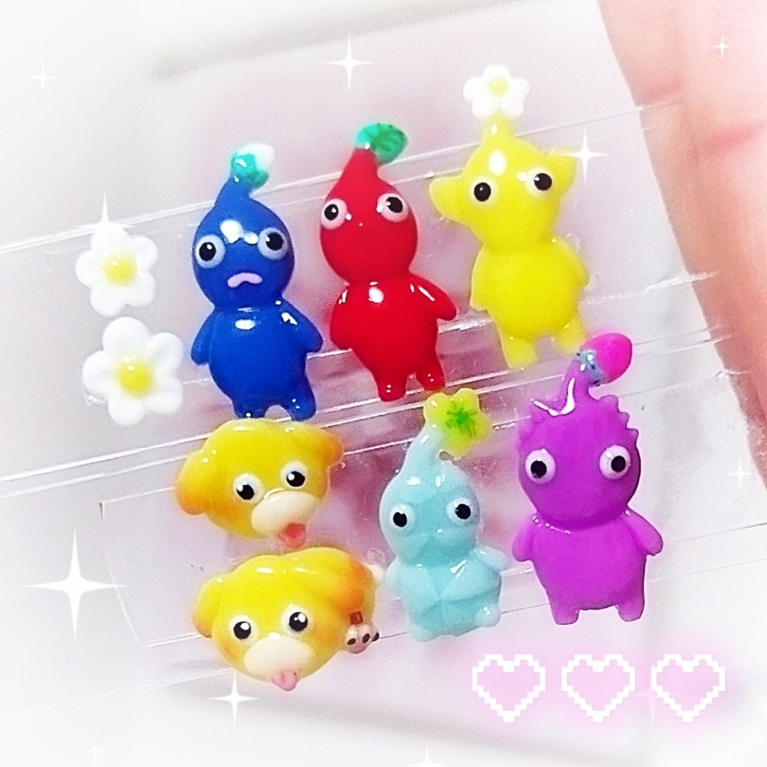 ピクミン 3dネイルパーツ おっちん 花の通販 by aiiiya⭐︎'s shop｜ラクマ