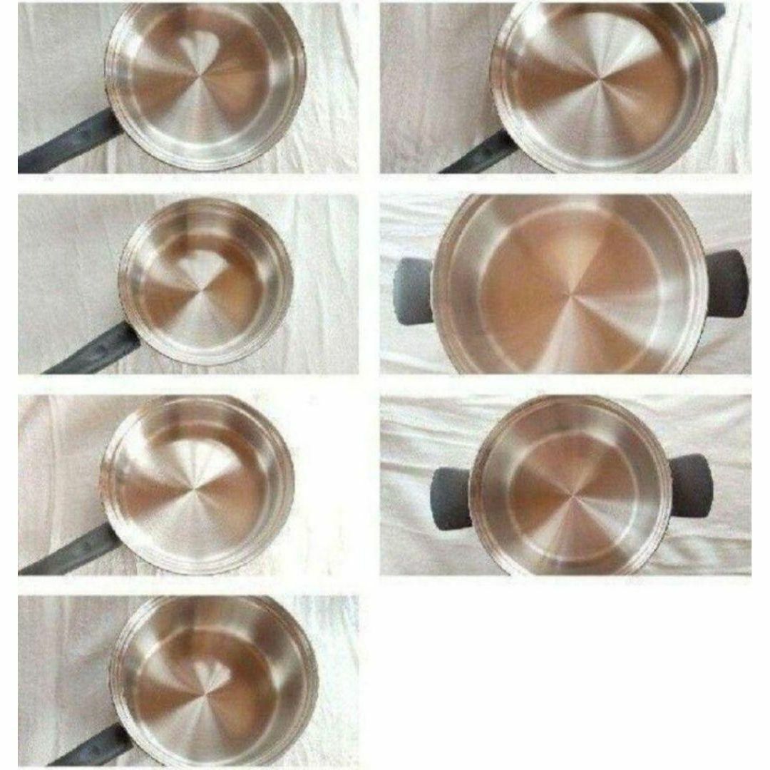 超美品 Amway アムウェイ 鍋24ピースセットと新品黒色インダクション