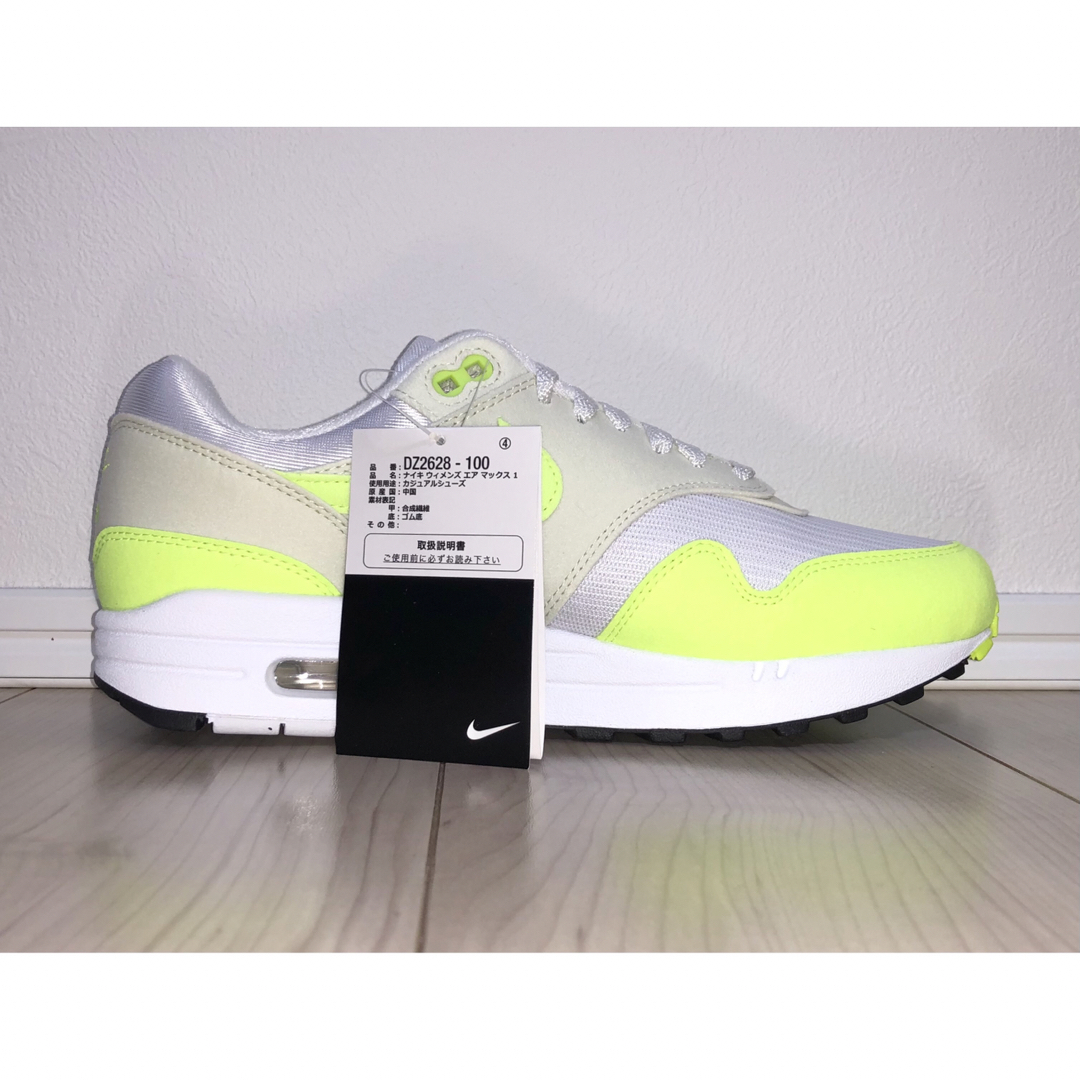 NIKE - 26.5cm 新品 NIKE W AIR MAX 1 蛍光 イエロー 黄 白 灰の通販