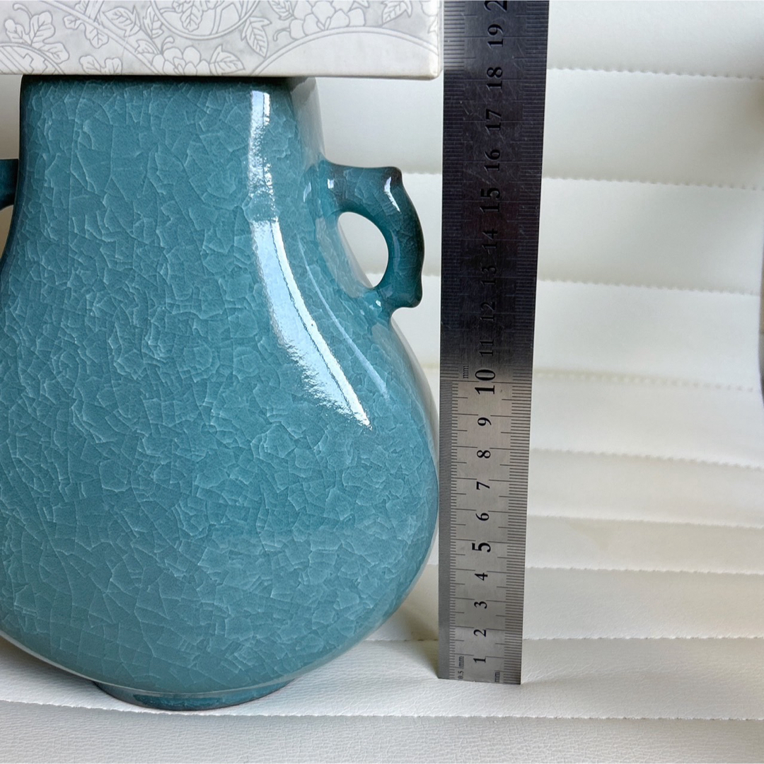 たち吉 - 橘吉 たち吉 九重青磁 貫入 花瓶 花入 花生 フラワーベース