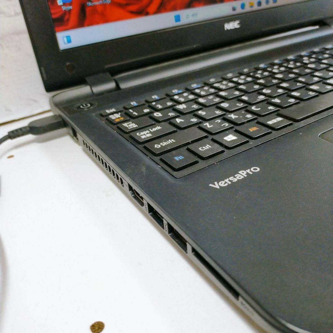 ノートパソコンWindows11カメラ付き簡単すぐ使えるPC初期設定済みbb