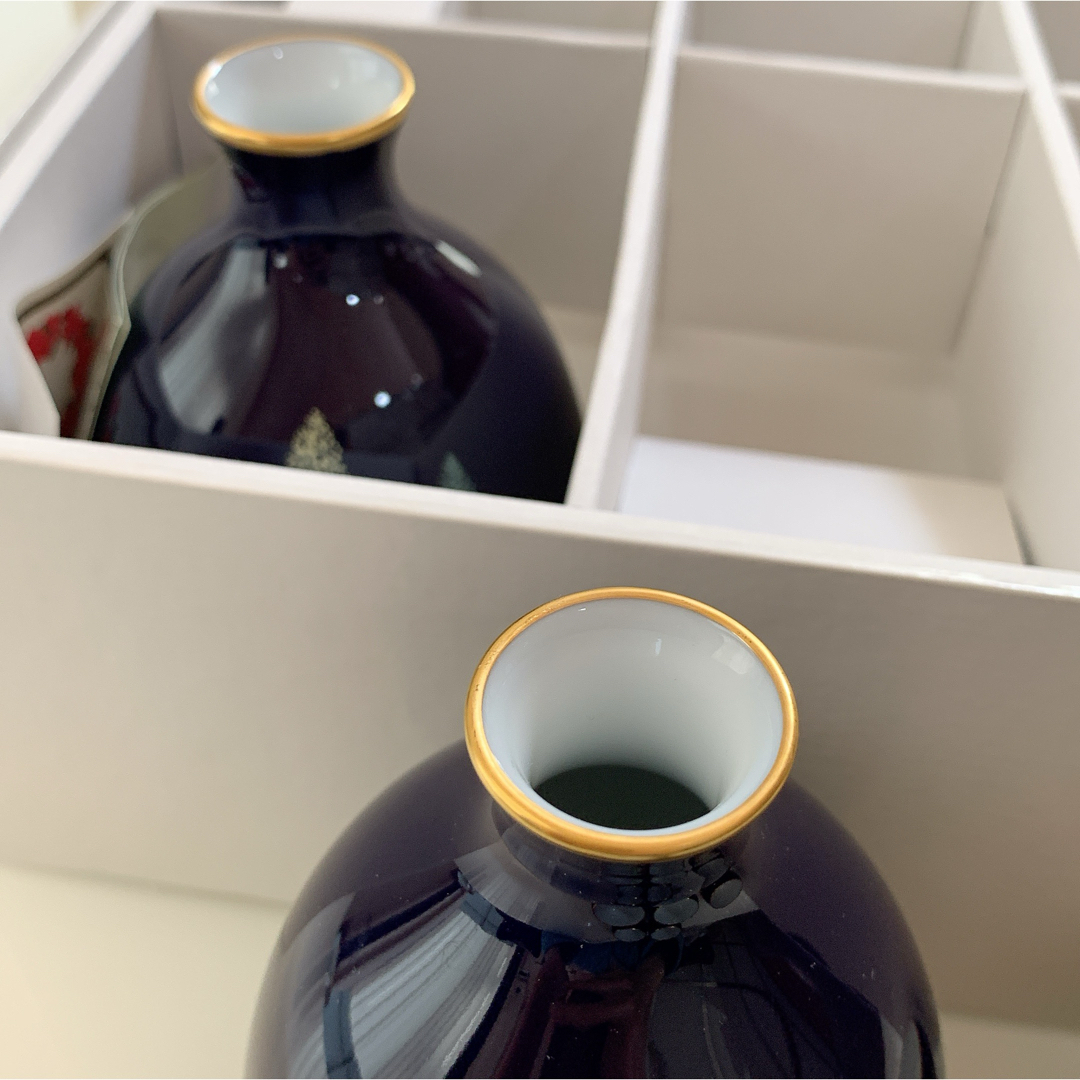 香蘭社 - 【新品】高島屋 香蘭社 徳利 お猪口 七点 酒器 セット 箱付