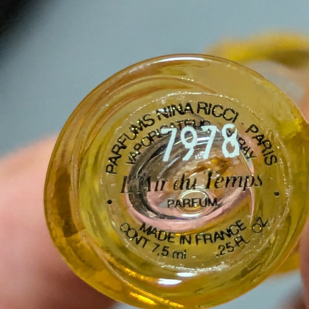 NINA RICCI - 廃盤希少ニナリッチレールデュタンパルファム7.5mlの通販