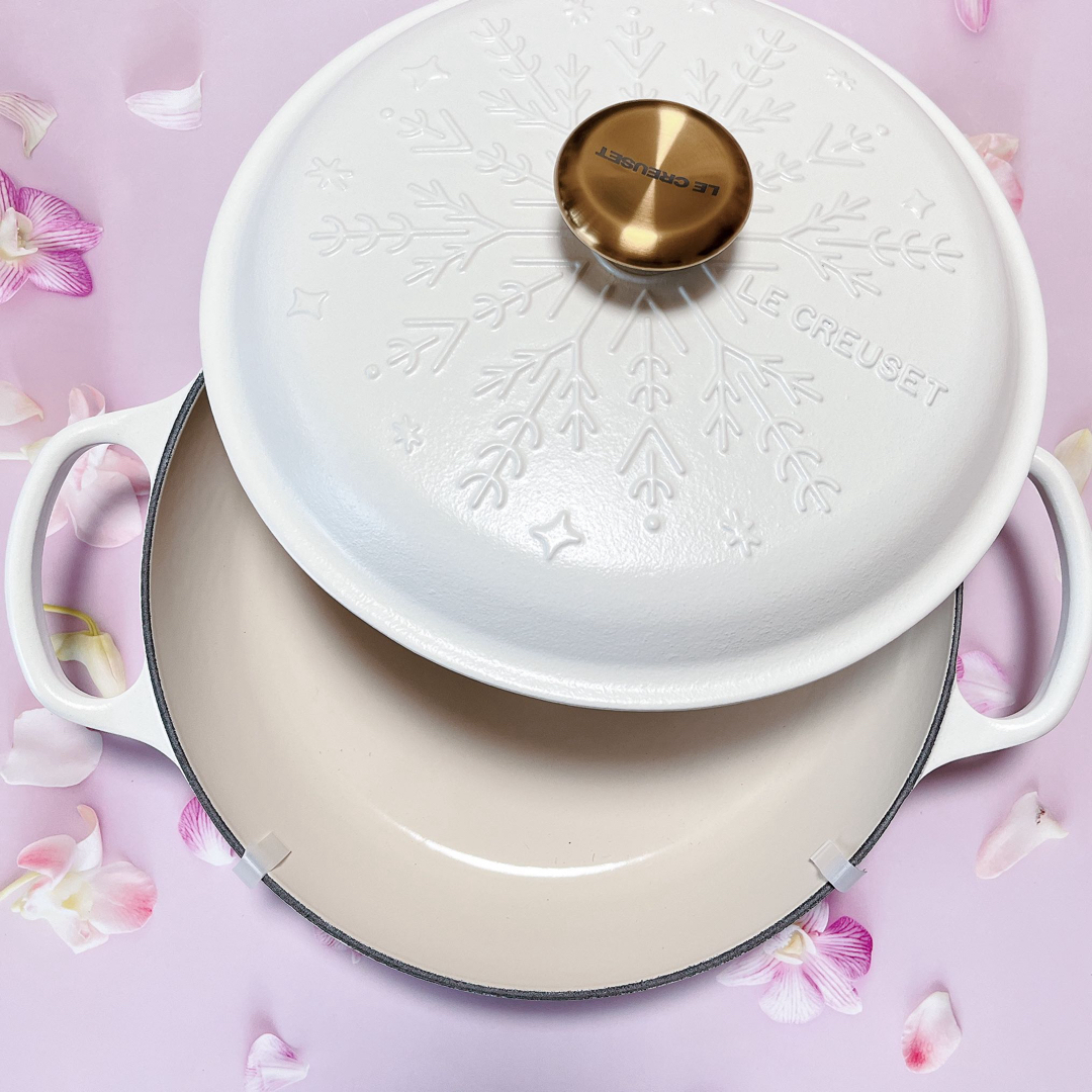 LE CREUSET - ♡ルクルーゼ ビュッフェキャセロール コットン