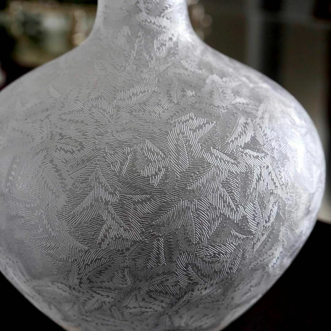 極希少☆オールドバカラBACCARAT☆24金彩☆アシッドエッチング