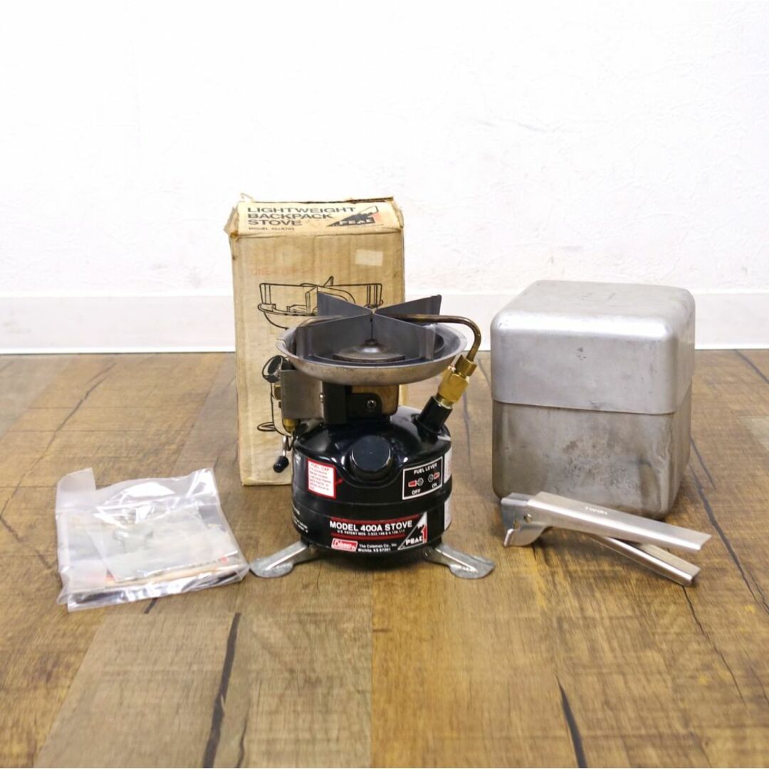 コールマン Coleman PEAK1 400A STOVE 86年 ビンテージ ホワイト