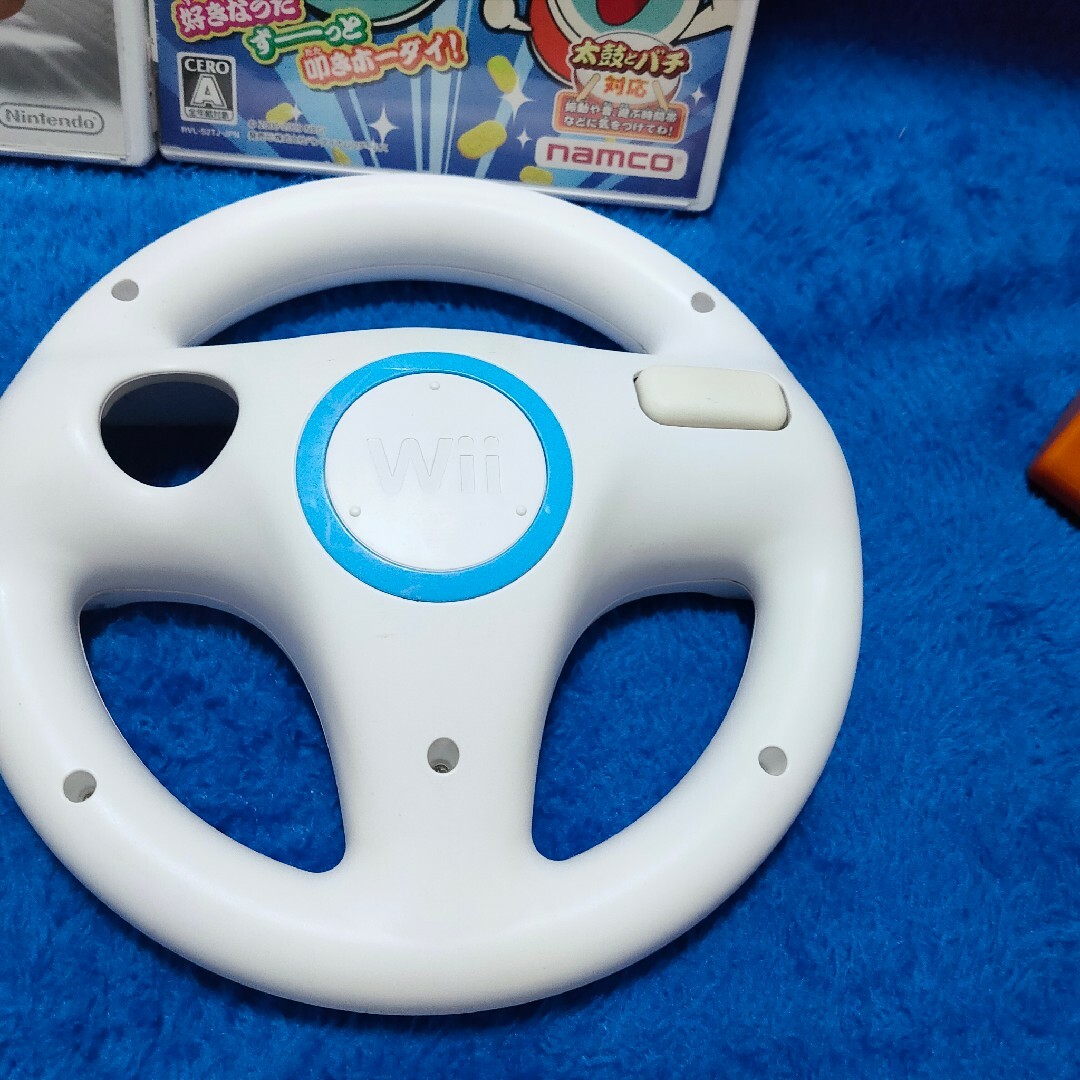 Wii U - 【太鼓の達人&マリオカートセット】Wii U タタコン ハンドル