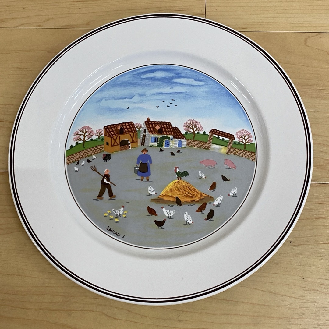 ビレロイ&ボッホ - ビレロイ&ボッホ Design Naif 飾り皿 絵皿 4枚