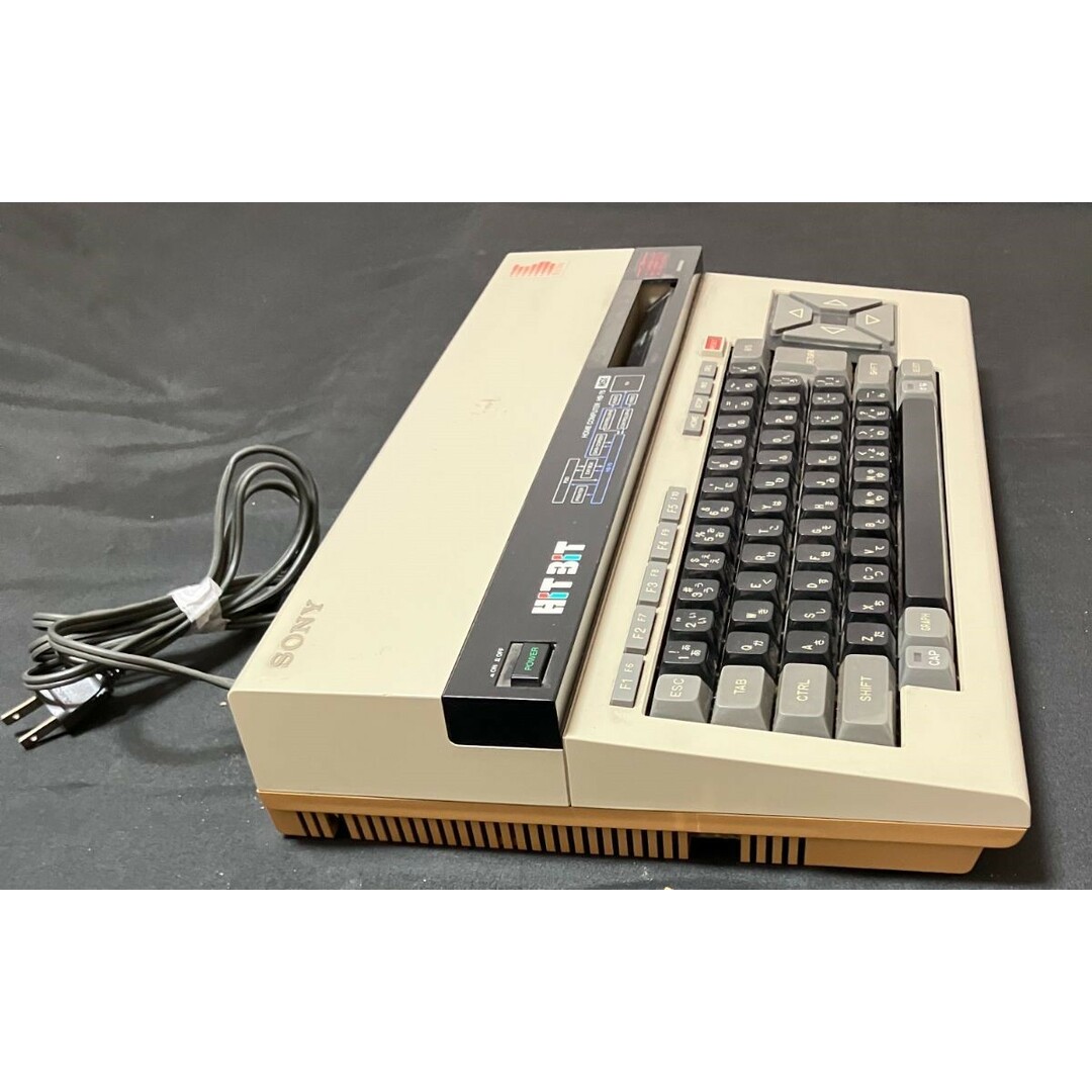 SONY - 【中古】 SONY ソニー MSX HIT BIT HB-75 ノート機能 グレー