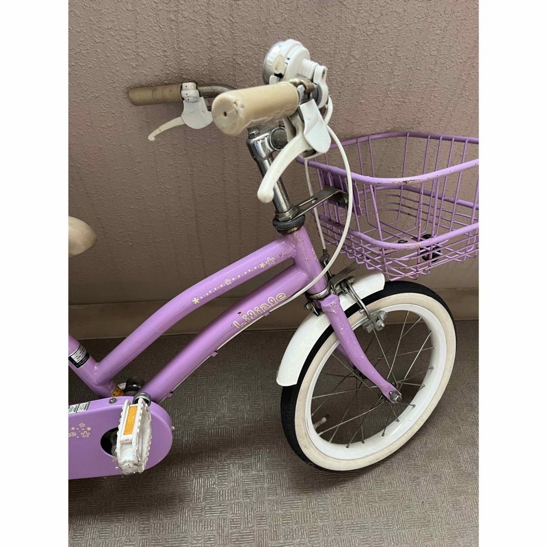 AEON - 自転車 16インチ 子供用 Liliale 女の子 ピンク イオンの通販