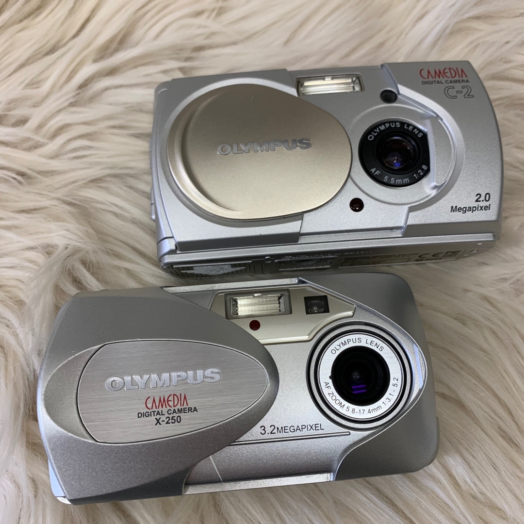 ジャンク品〉2点セット OLYMPUS オリンパス CAMEDIA C-2 X-250の通販