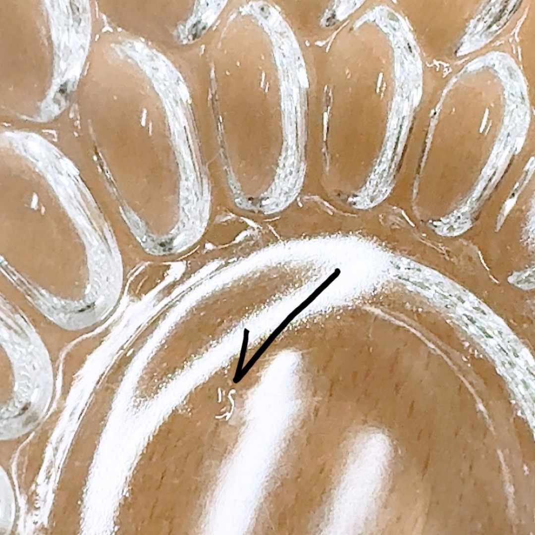 HOYAクリスタルガラス大鉢 ガラスボウル サラダボウル ガラス器 昭和