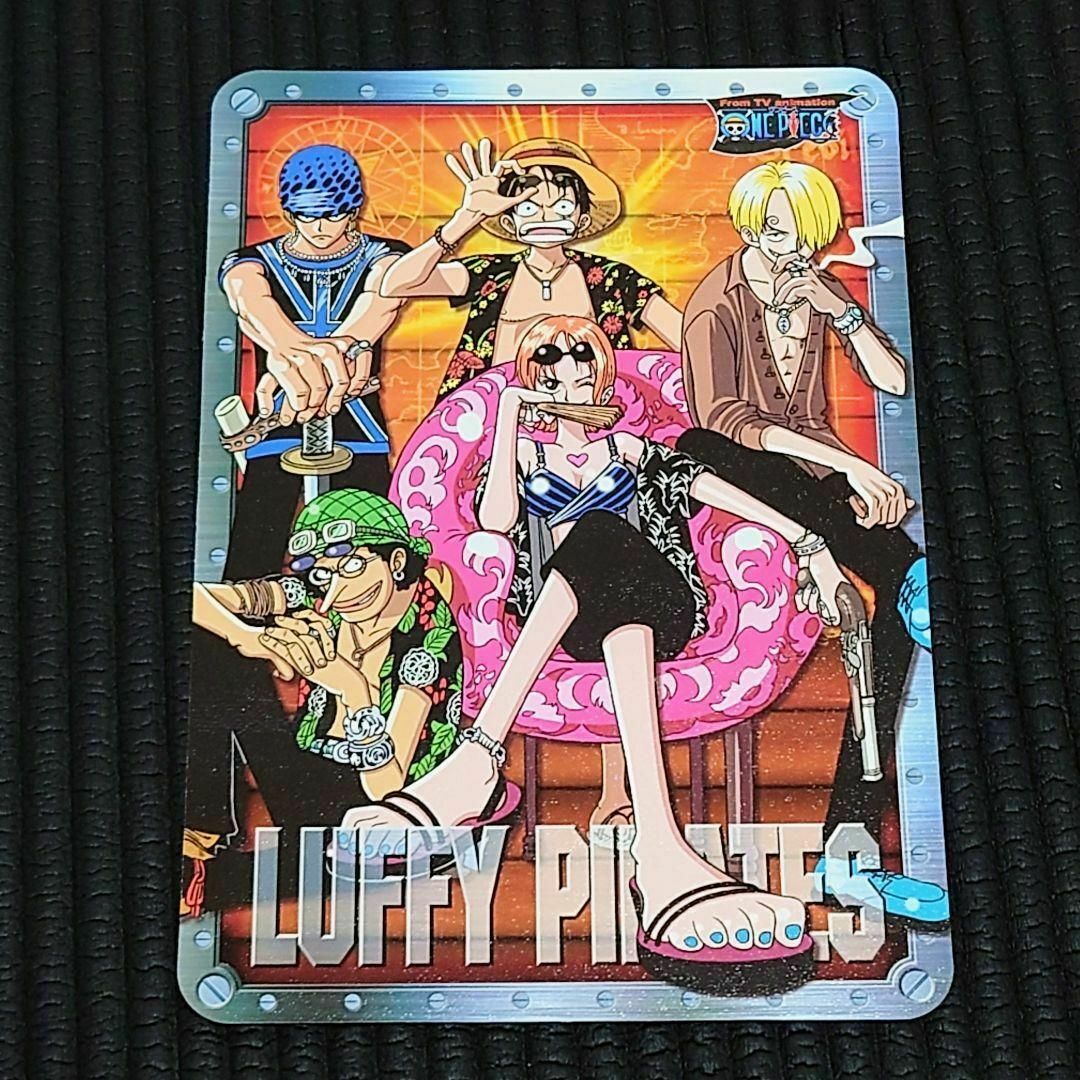 ONE PIECE - ワンピース ジャンボカードダス 6 ルフィ ゾロ サンジ
