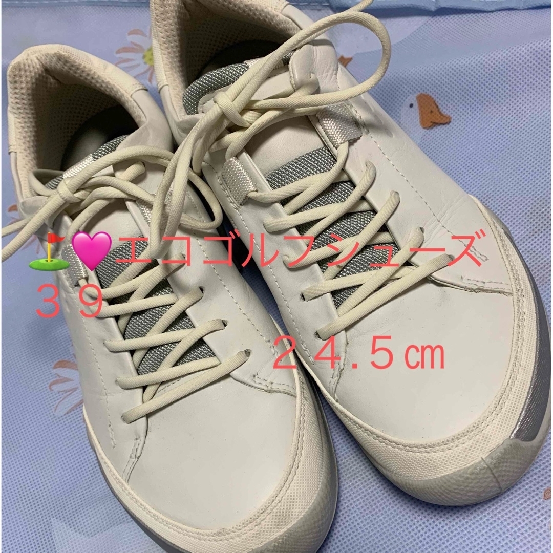 ECCO - ⛳️🩷エコ ゴルフシューズ レディース🩷サイズ 39 24.5