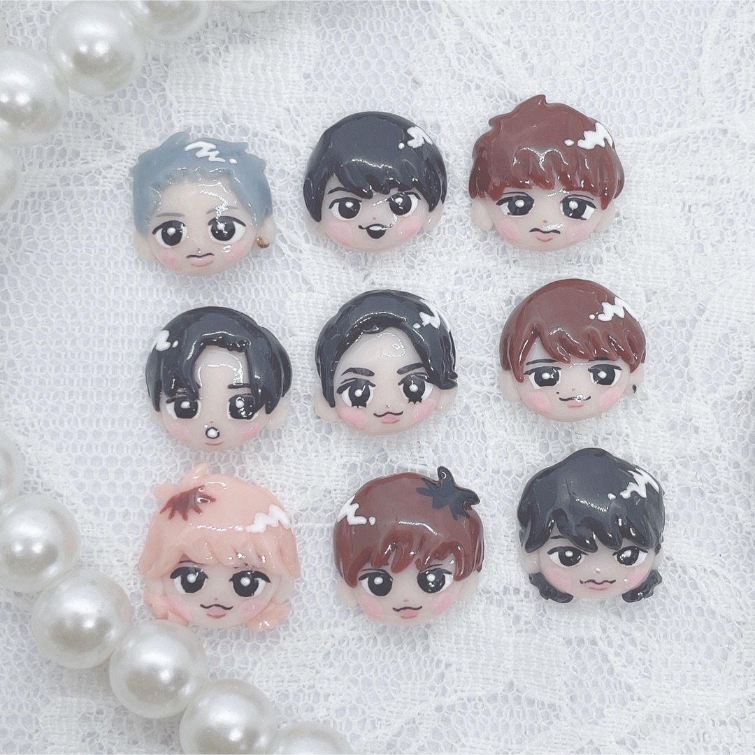 SnowMan ネイルパーツ ネイルチップの通販 by k's shop｜ラクマ