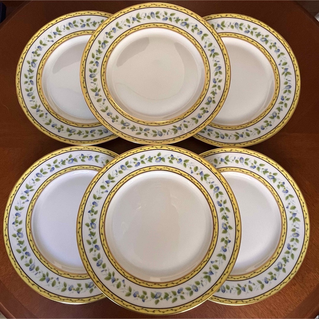 未使用美品】レイノー・リモージュ☆モーニンググローリー☆爽やかな