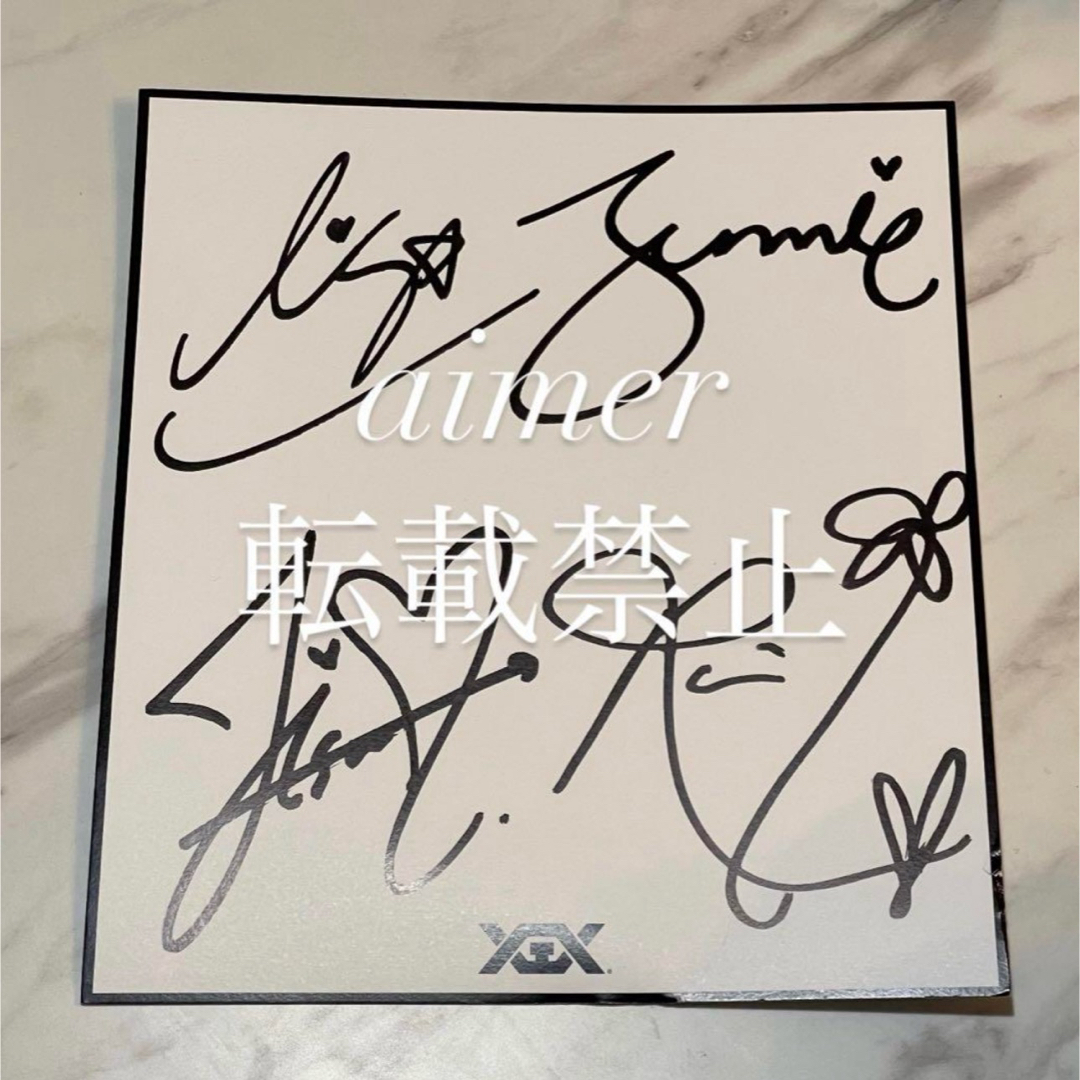 BLACKPINK - 【レア】 BLACKPINK メンバー全員 直筆サインの通販 by