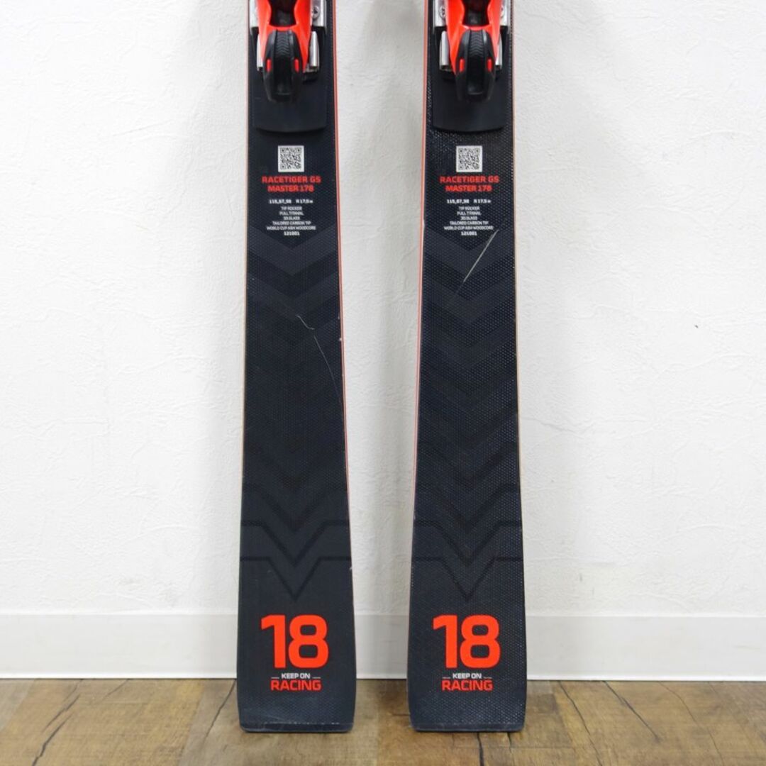 フォルクル VOLKL RACETIGER GS MASTER 178cm ビンディング MARKER