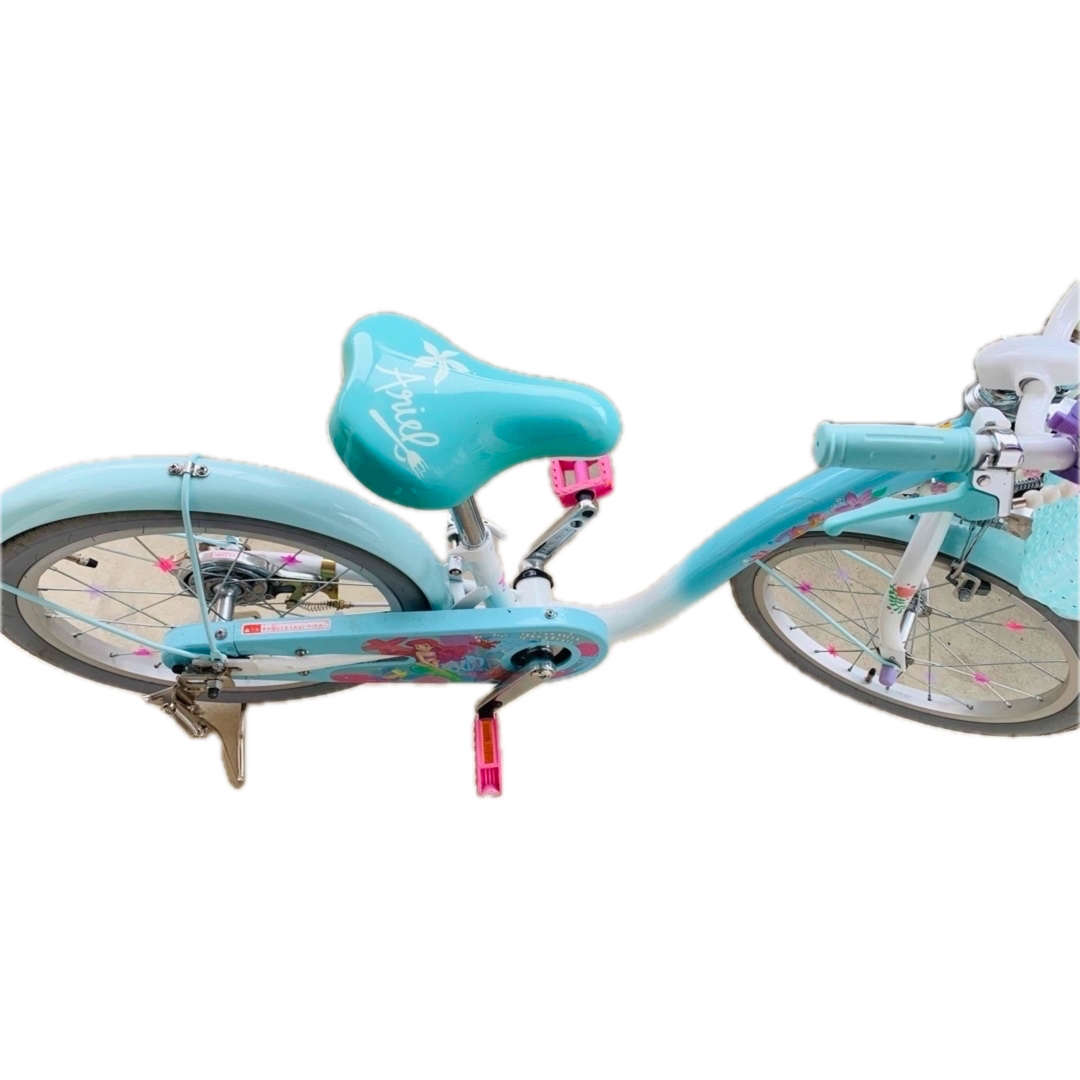 Disney - ディズニー アリエル 自転車 美品 16インチ 補助輪 スタンド