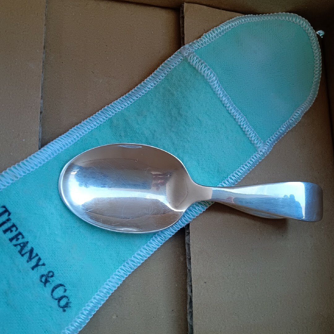 Tiffany & Co. - Tiffany&Co. 純銀925 ベビースプーン ティファニー