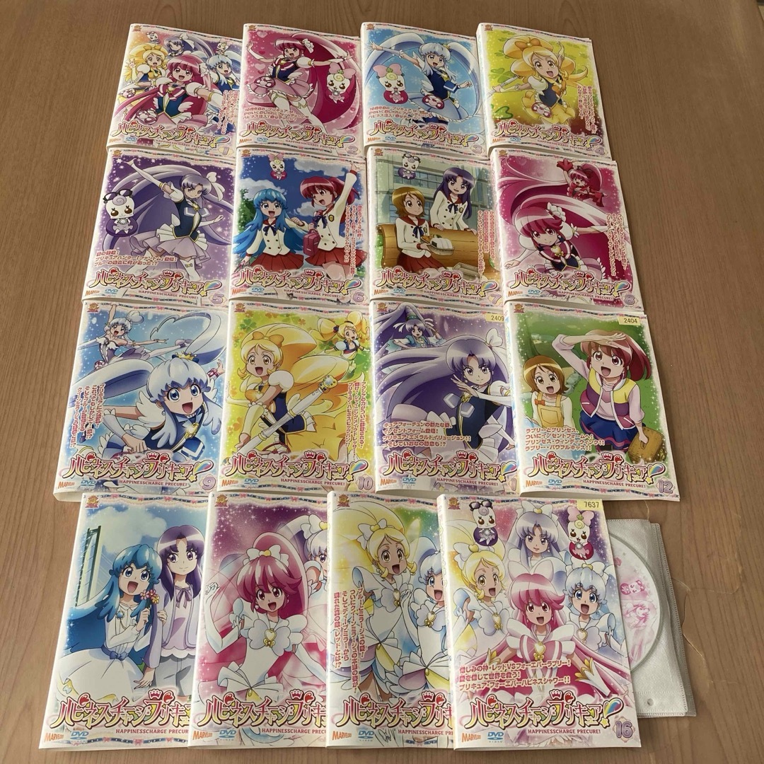 ハピネスチャージプリキュア! DVD 全16巻の通販 by s shop｜ラクマ
