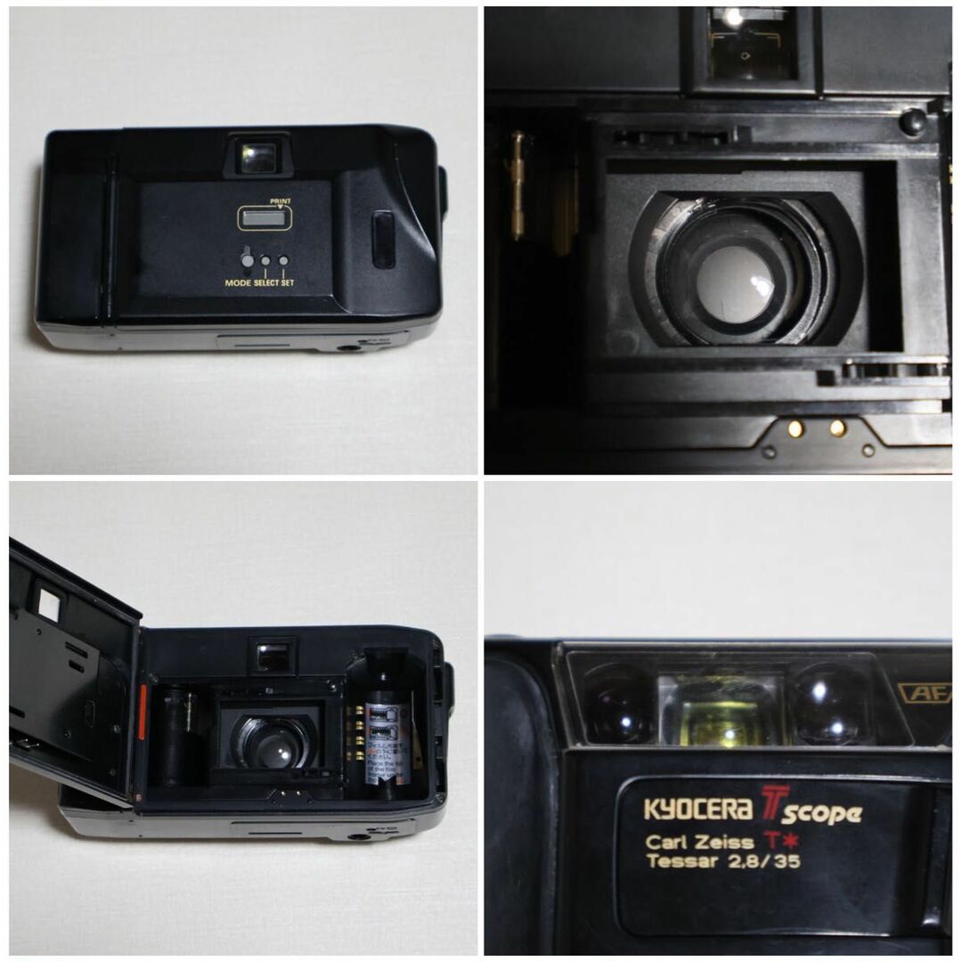 Kyocera T scope コンパクトフィルムカメラ 動作未確認の通販 by けい