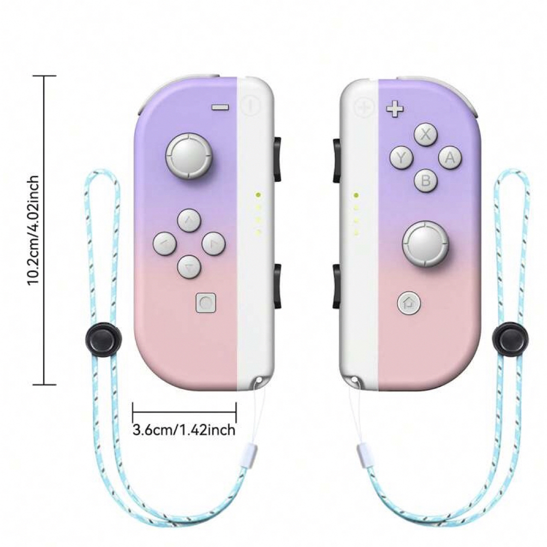 パステルピンク パステルパープル Switch ジョイコン 本体 どうぶつの