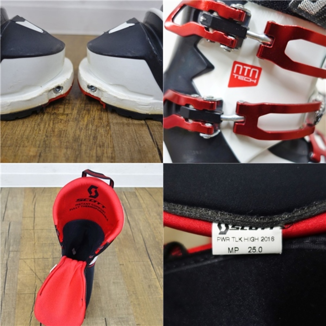 スコット Scott Voodoo NTN テレマーク スキーブーツ ブードゥー 25cm