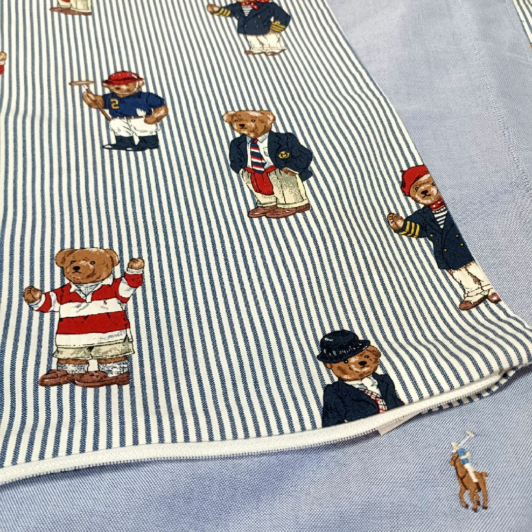 Ralph Lauren - ポロベア クッションカバー 洗濯2回 45×45 ラルフ