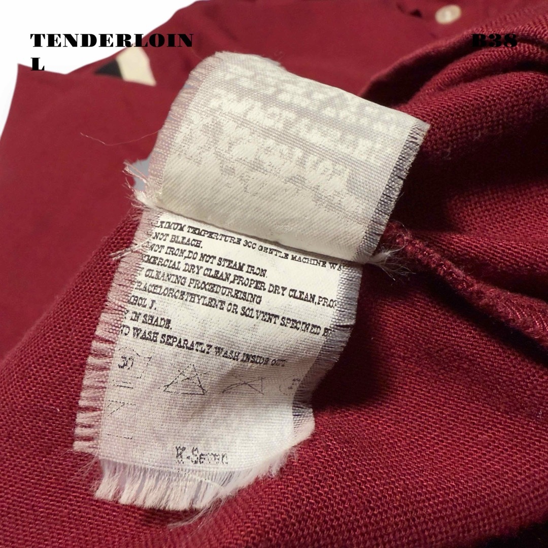 TENDERLOIN - ☆限定出品☆ TENDERLOIN 長袖 シャツ ボーリング