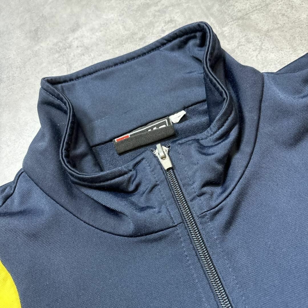 lotto - 【lotto】90s ロット ネイビーイエロー トラックジャケット L