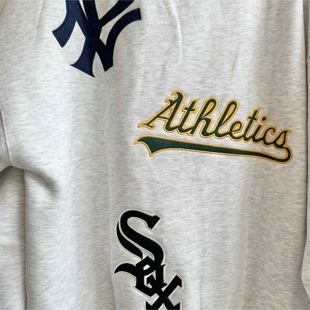 MLB - 【XL】MLB公式 ロゴ刺繍ワッペン 裏起毛トレーナー○大谷翔平