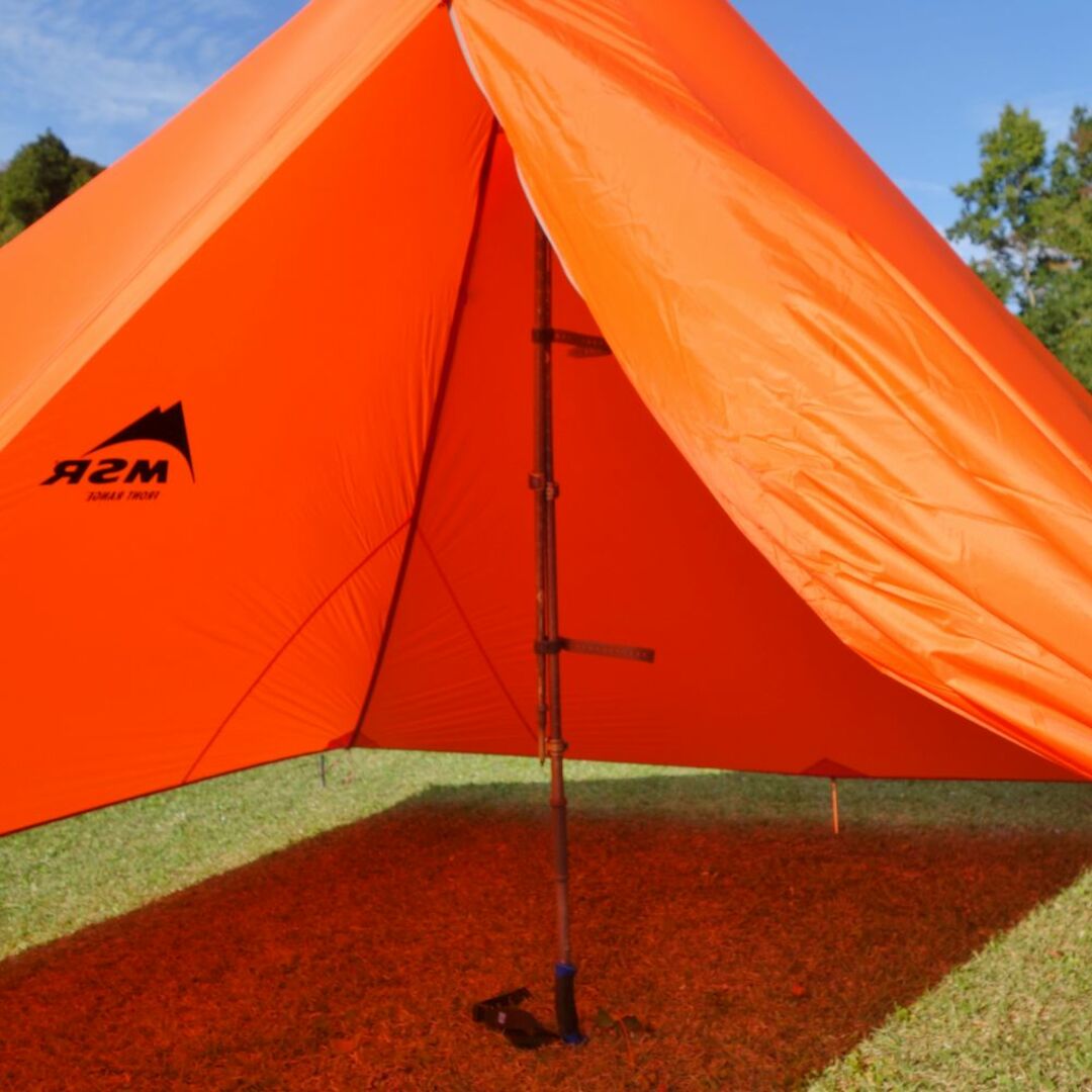 極美品 エムエスアール MSR FRONT RANGE フロントレンジ オレンジ 超