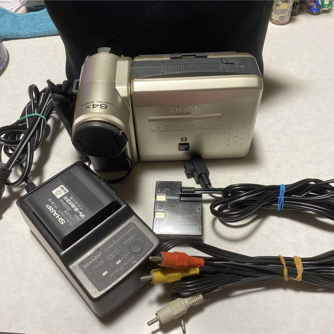 SHARP - SHARP Video8 液晶ビデオカメラ VL-EL-480 ⑤の通販 by