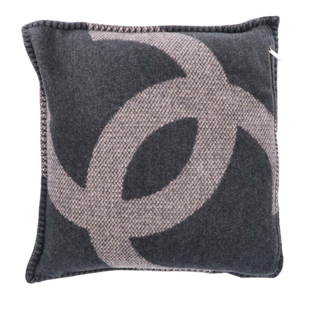 CHANEL - CHANEL シャネル/ココマークカシミヤ混クッション/ピンク/A