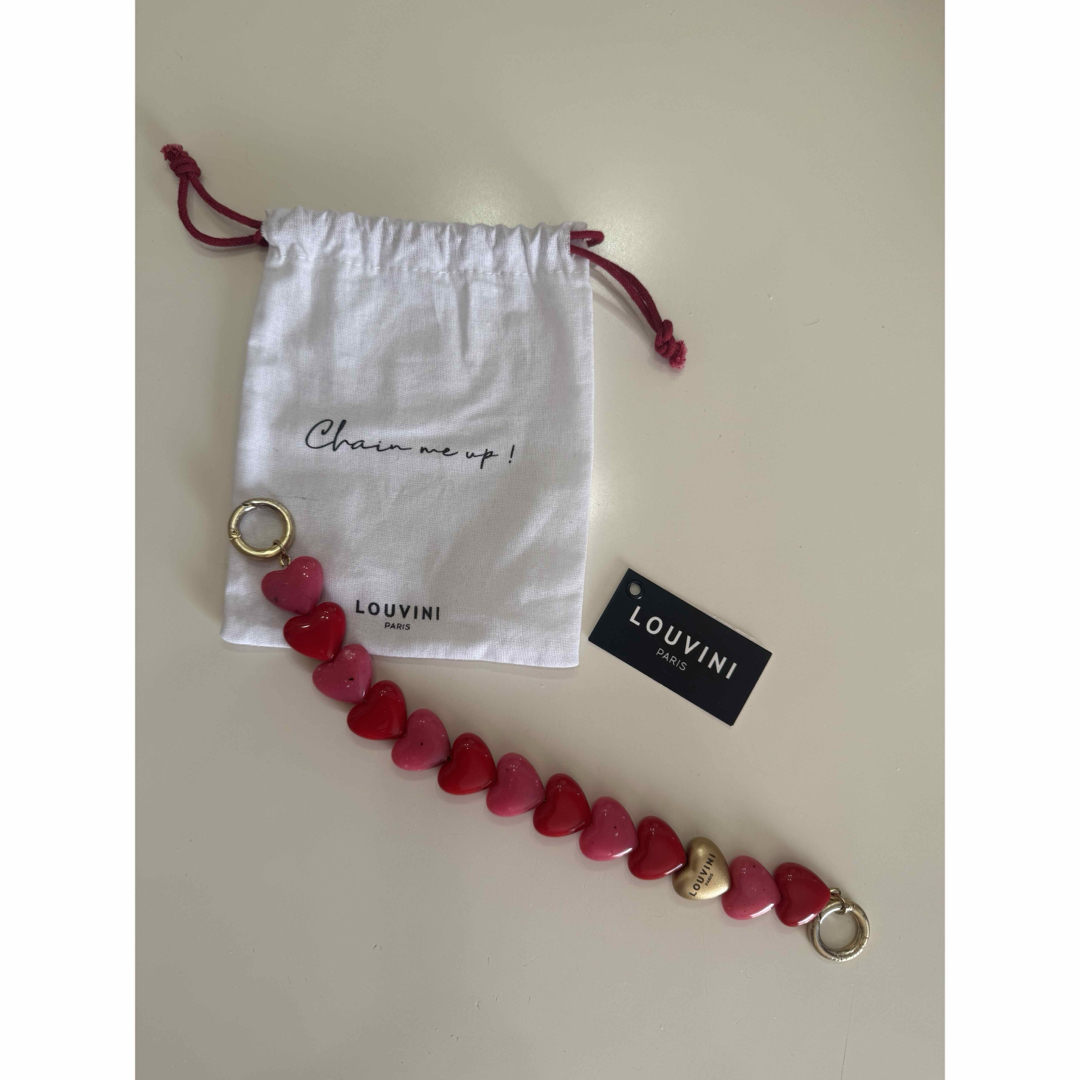 yoshiko様専用 LOUVINI PARIS ハートストラップの通販 by ☾lala☆｜ラクマ