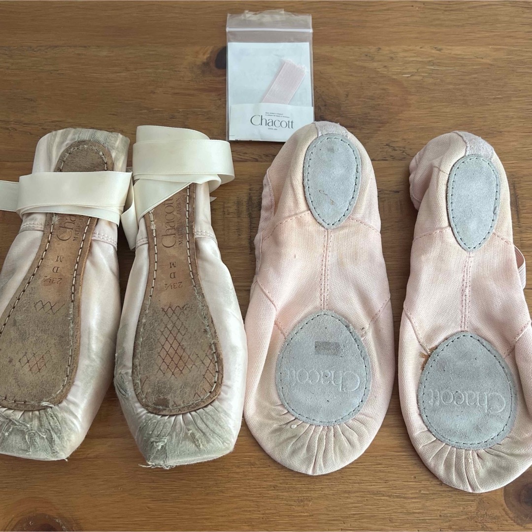 CHACOTT - チャコット バレエ バレエシューズ トゥシューズ ピンク