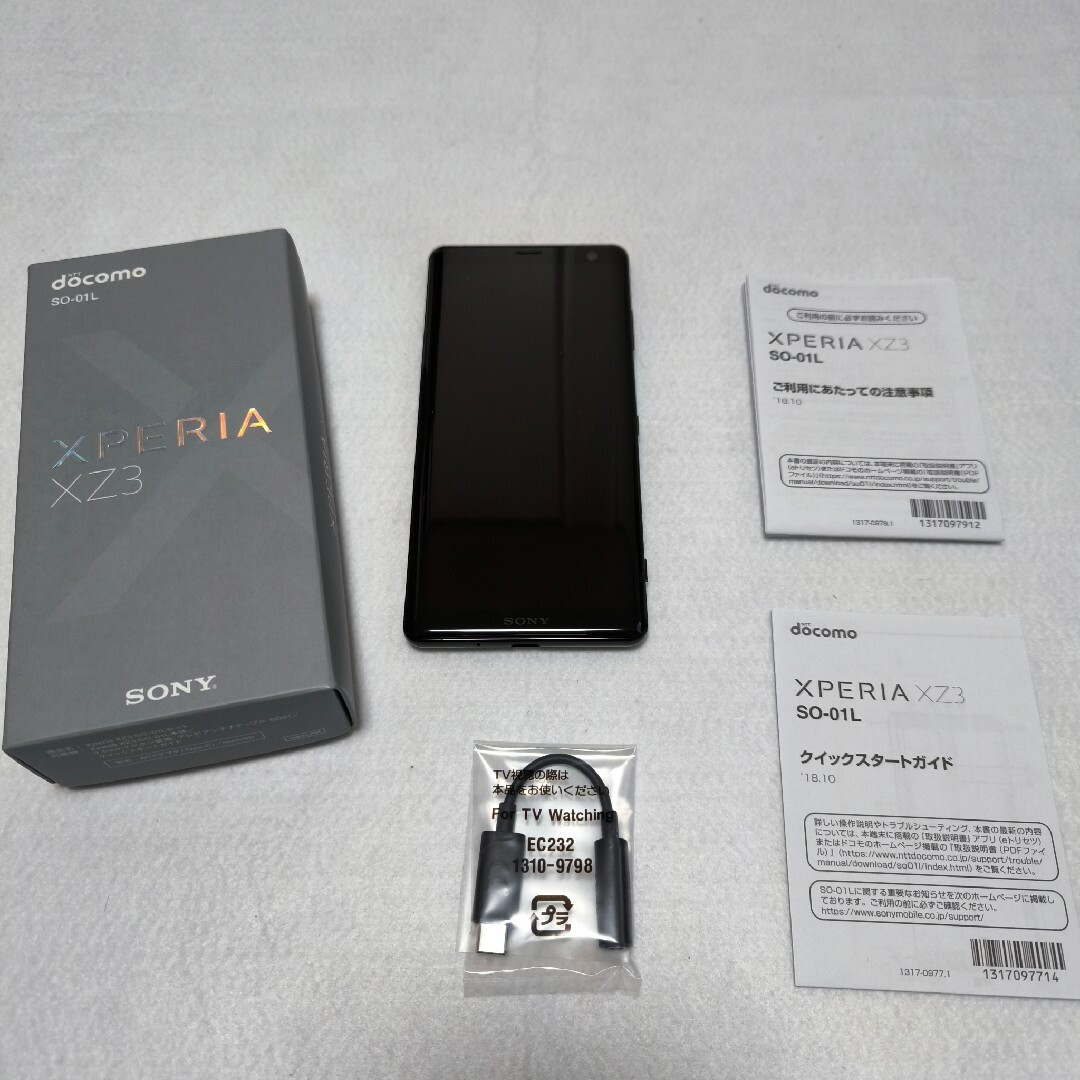 BLアンロック済】Xperia XZ3 (SO-01L) docomo 本体