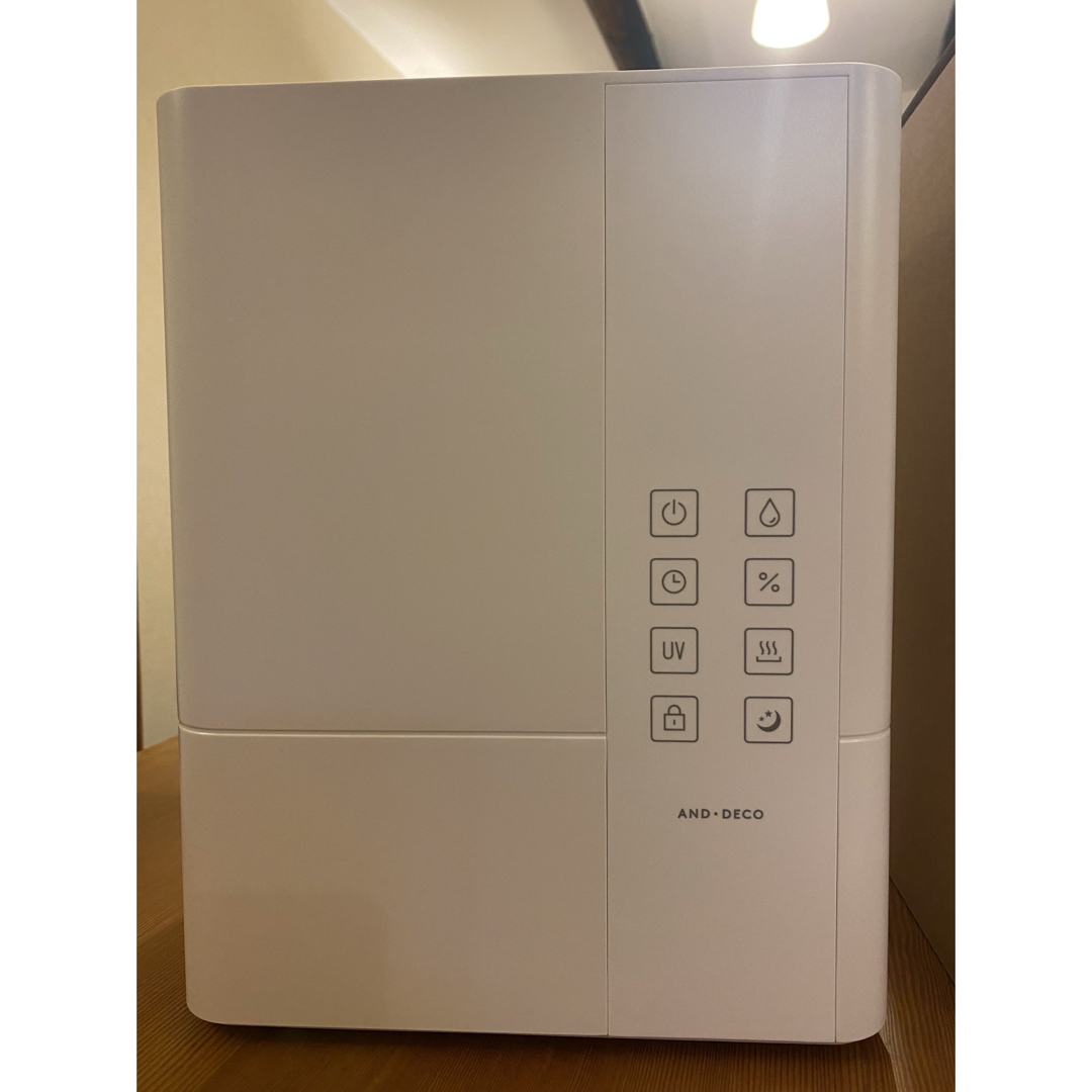 MODERN DECO - モダンデコ AND•DECO ホワイト ハイブリッド加湿器 UV除